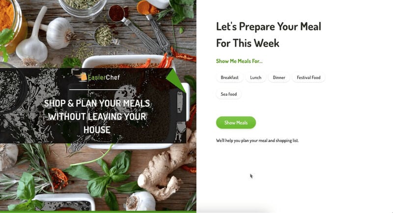 AI-Curated DIY Meal Kits