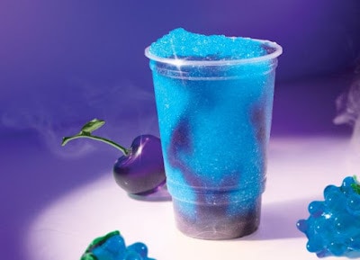 Frozen Black Cherry Slushies