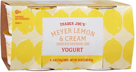 Tart Meyer Lemon Yogurts