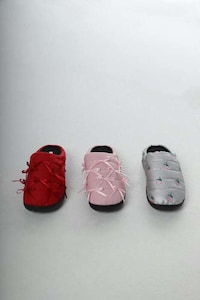 Fashion-Centric Quilted Slippers Image 2