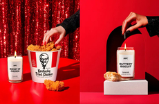 Fried Chicken-Scented Candles