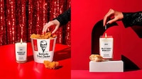 Fried Chicken-Scented Candles Image 1