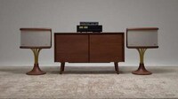 Sleek Wooden Collaborative Speakers Image 2
