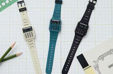 Classic Calculator-Inspired Timepieces