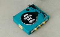 Retro Colorful Turntable Devices Image 2