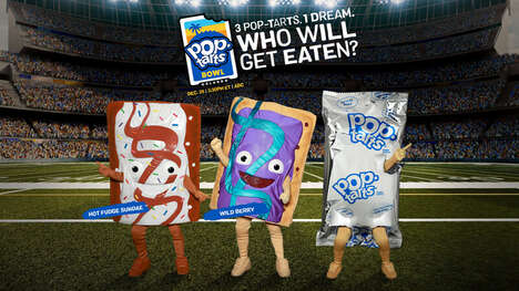 Toaster Pastry Mascots