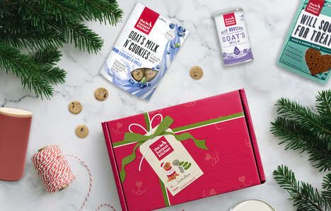 Festive Pet Biscuit Boxes