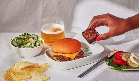 Airline Burger Partnerships