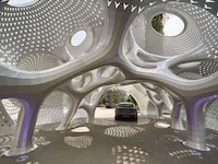Geometric Garage Pavilions