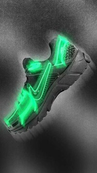 Glowing Collaborative Y2K Sneakers Image 3