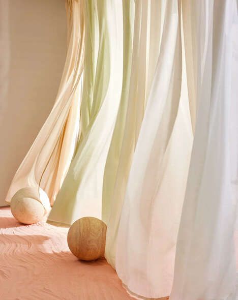 Aloe-Made Washable Draped Textiles