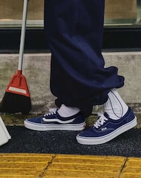 Retro Patterned Collaborative Footwear
