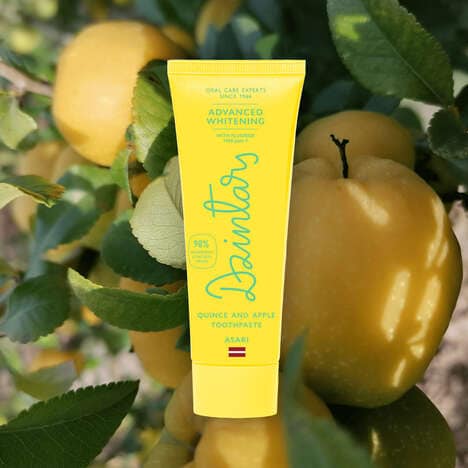 Apple-Citrus Toothpastes : Quince and Apple Toothpaste.