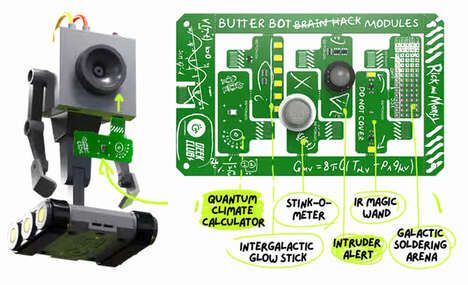 Cartoon-Inspired AI Robots