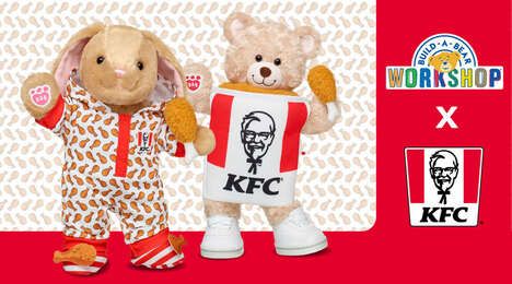 Fried Chicken Fan Plushies