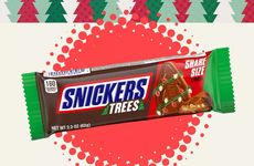 Tree-Shaped Candy Bars