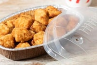 Football-Shaped Catering Trays
