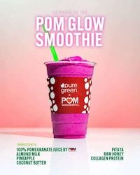 Collaborative Pomegranate Smoothies Image 1