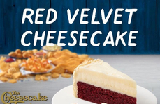 Seasonal Red Velvet Cheesecakes