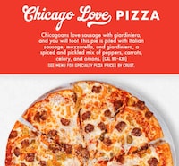 City-Celebrating Sausage Pizzas Image 1