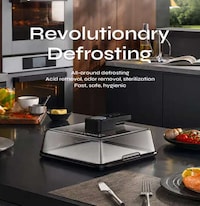 Plasma-Powered Food Defrosters