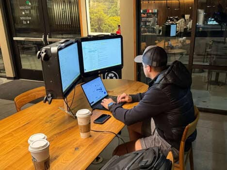 Suitcase-Style Monitor Systems