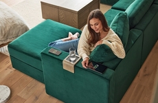 Furniture-Embedded Discreet Charging Stations