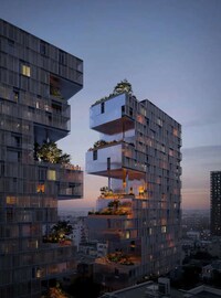 Square-Shaped High-Rise Buildings Image 2
