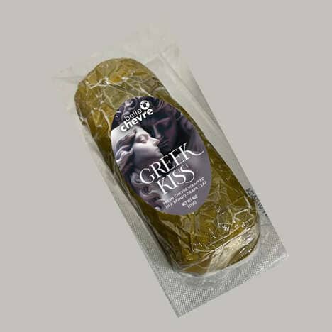 Leaf-Wrapped Goat Cheeses