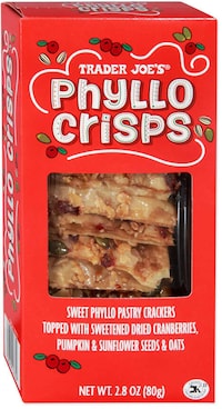 Sweet Phyllo Dough Crackers