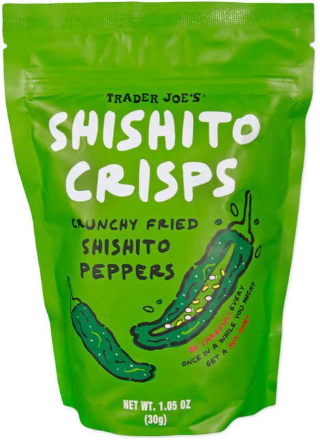 Dried Shishito Pepper Crisps