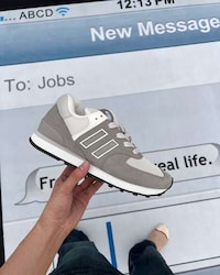 Emoji-Style Sneakers Image 1