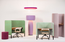 Upholstered Artful Acoustic Lamps