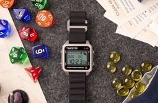 Multiple Dice-Inspired Digital Watches