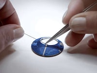 Handwoven Indigo-Dyed Timepieces Image 3