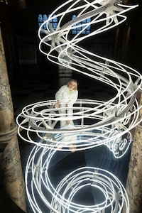 Illuminated Christmas Tree Sculptures Image 3