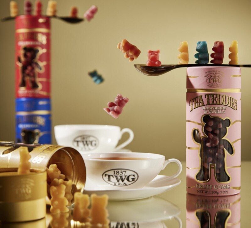 Melting Tea-Infused Gummy Bears: TWG Singapore Unveils the New Tea