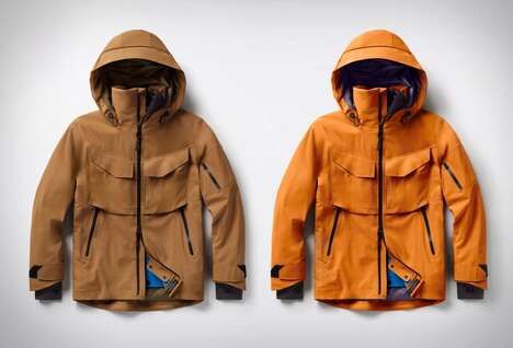 High-Performance Mountain Parkas