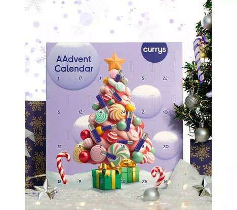 Battery-Packed Advent Calendars