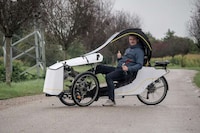 Recumbent Pedal-Assist Electric Bikes Image 1