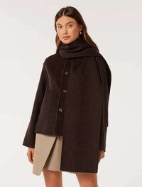 Cozy Scarf Coats Image 1