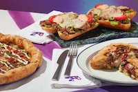 Ribeye Steak-Topped Pizzas Image 1