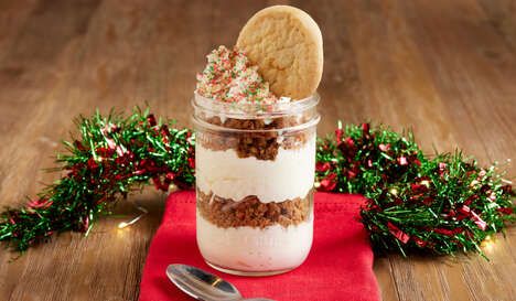 Mini Christmas Cookie Puddings