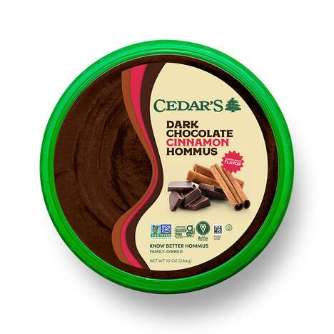 Chocolate Cinnamon Hummus Dips