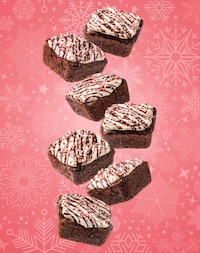 Comedian-Themed Holiday Brownies