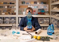 Sculptural Glass Bottles Image 2