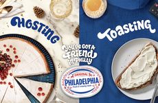 Festive Cream Cheese Campaigns