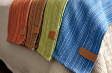 Modern Stripe Throw Blankets