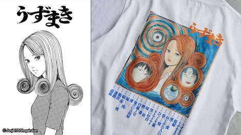 Horror Manga-Inspired Graphic Tees