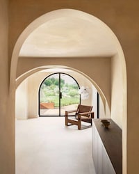 Lime Plastered Terraced House Image 1